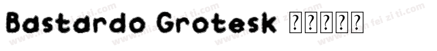 Bastardo Grotesk字体转换